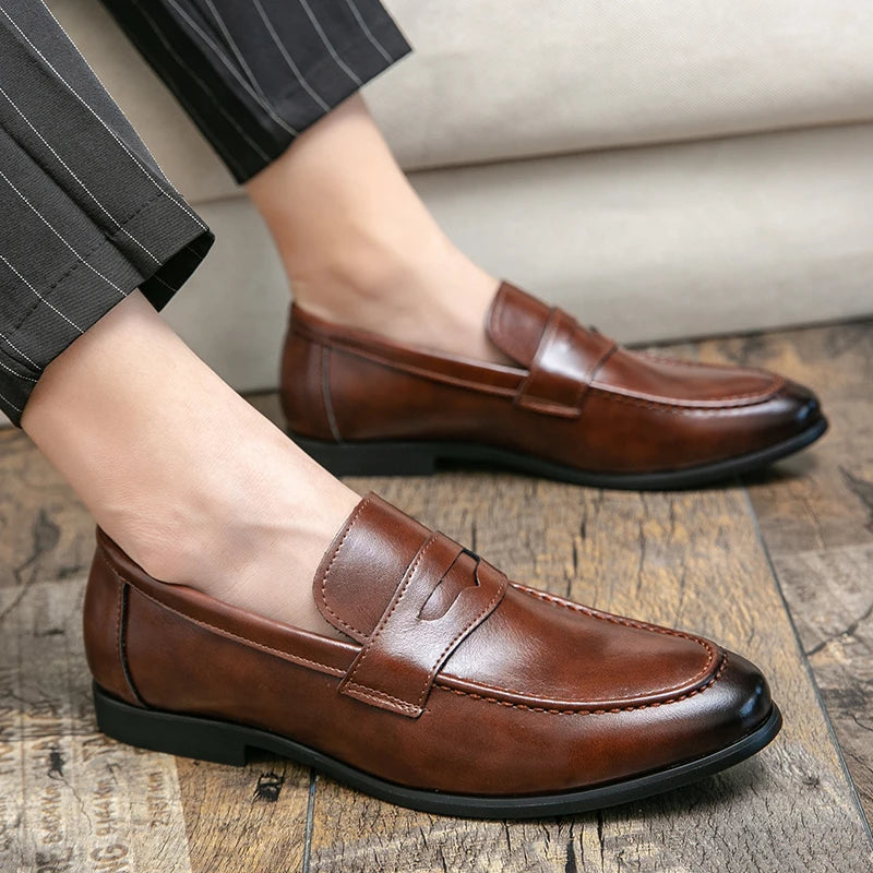 Giovanni Leather Loafer